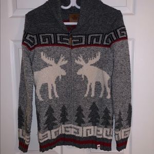 Canadiana Zipper Sweater